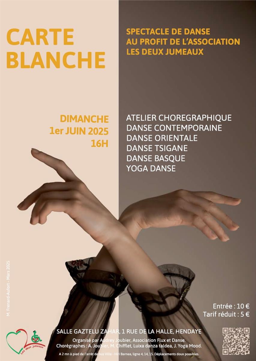 Spectacle de danse - Carte Blanche