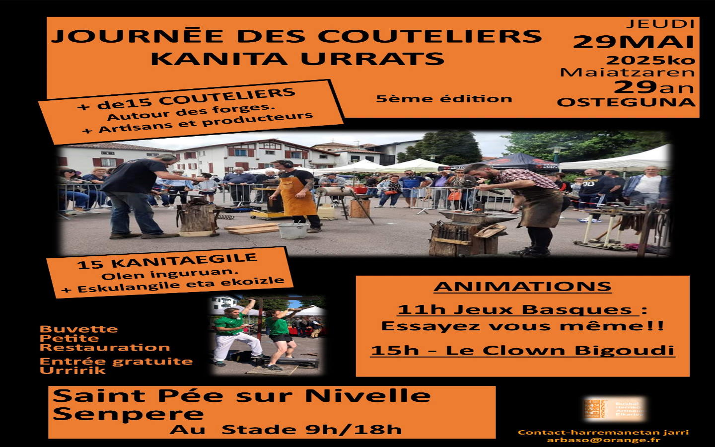 Kanita Urrats : Journée des couteliers