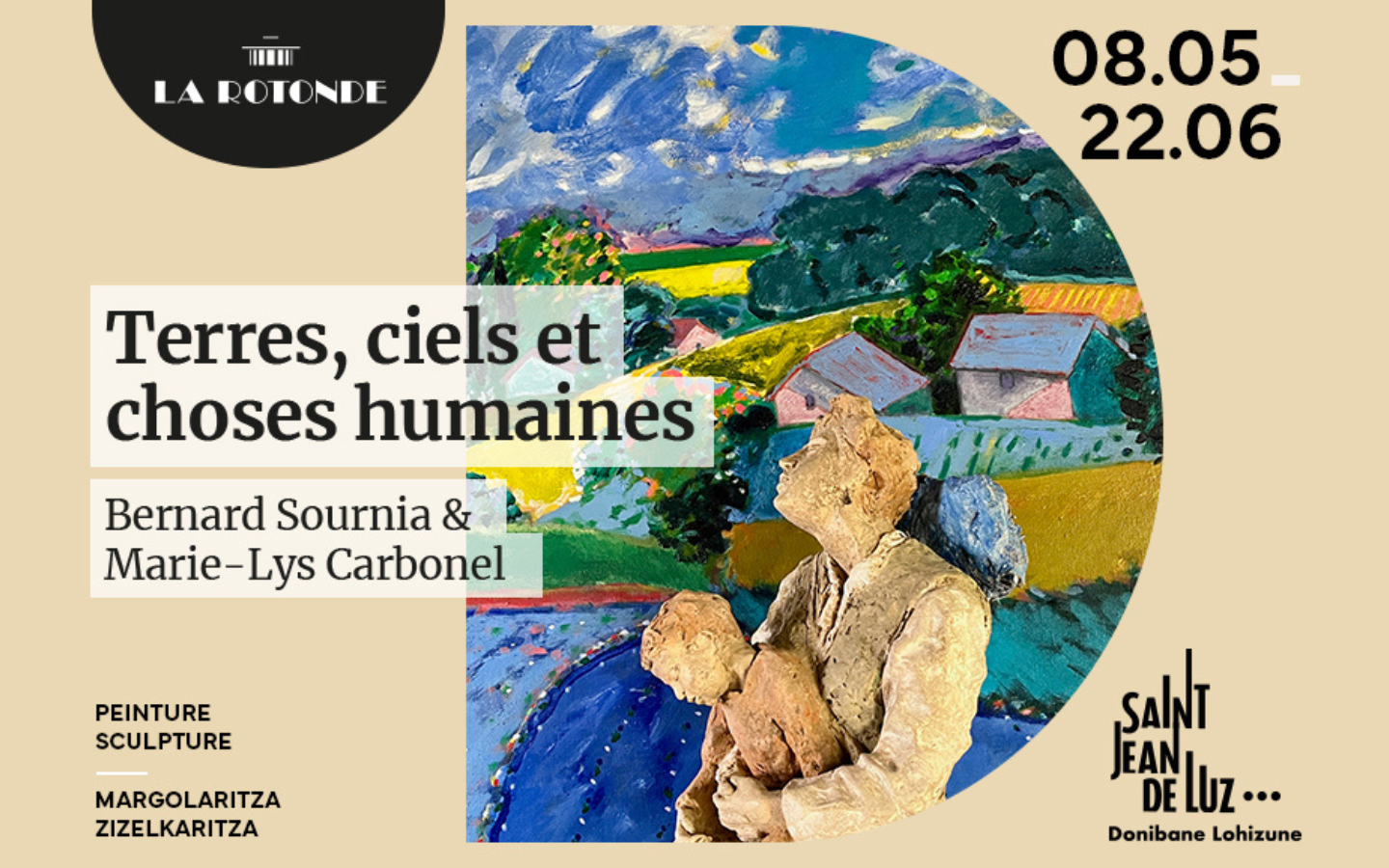 Exposition à la Rotonde "Terres, ciels et chos ...