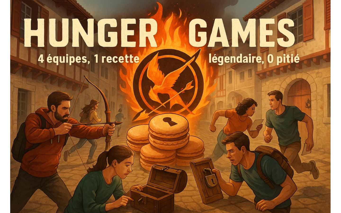 Hunger Games à Saint-Jean-de-Luz : 4 équipes,  ...