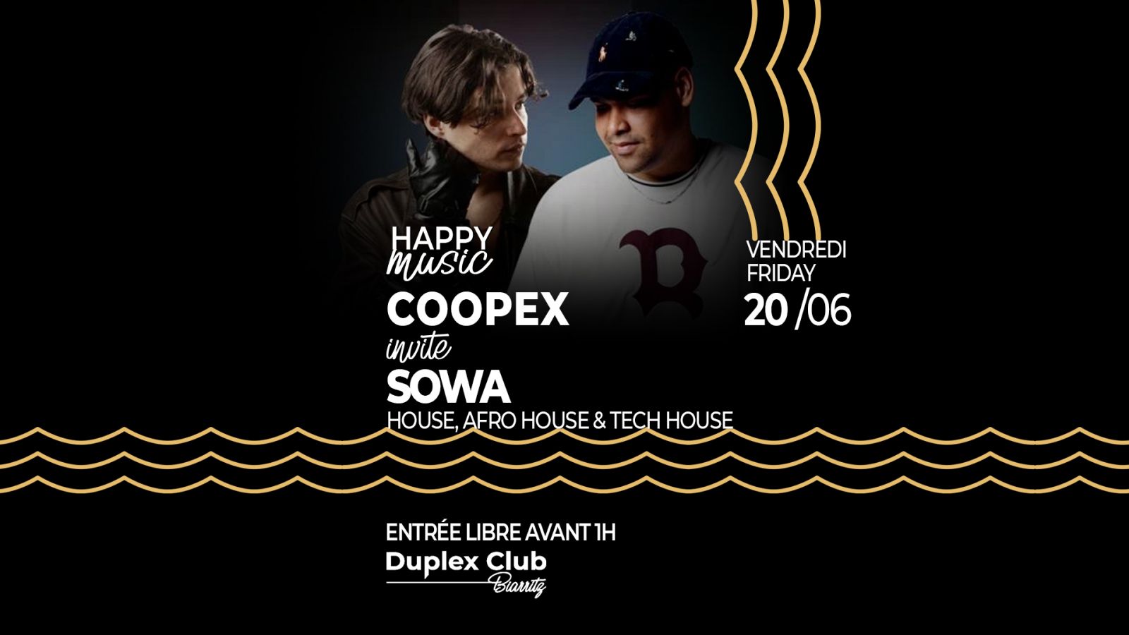 20/06 HAPPY MUSIC : COOPEX invite SOWA
