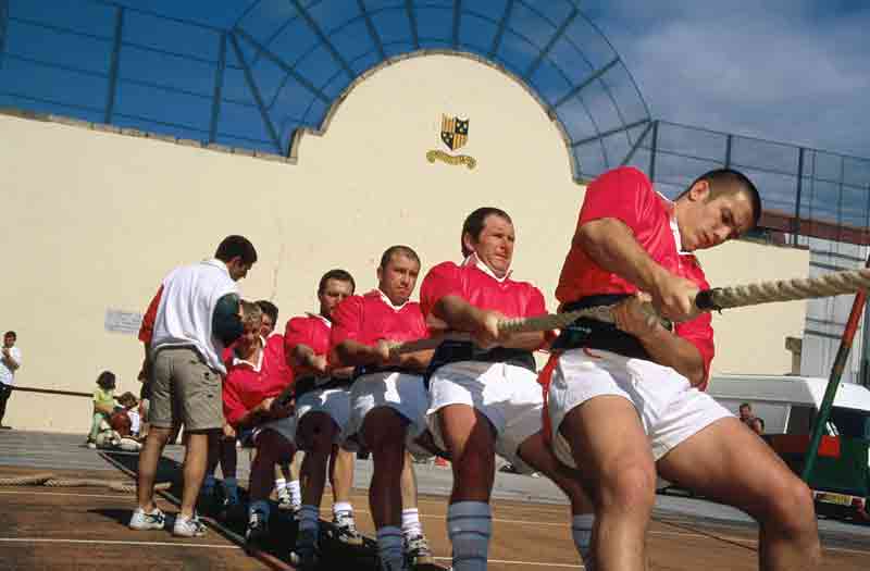 Spectacle de force basque