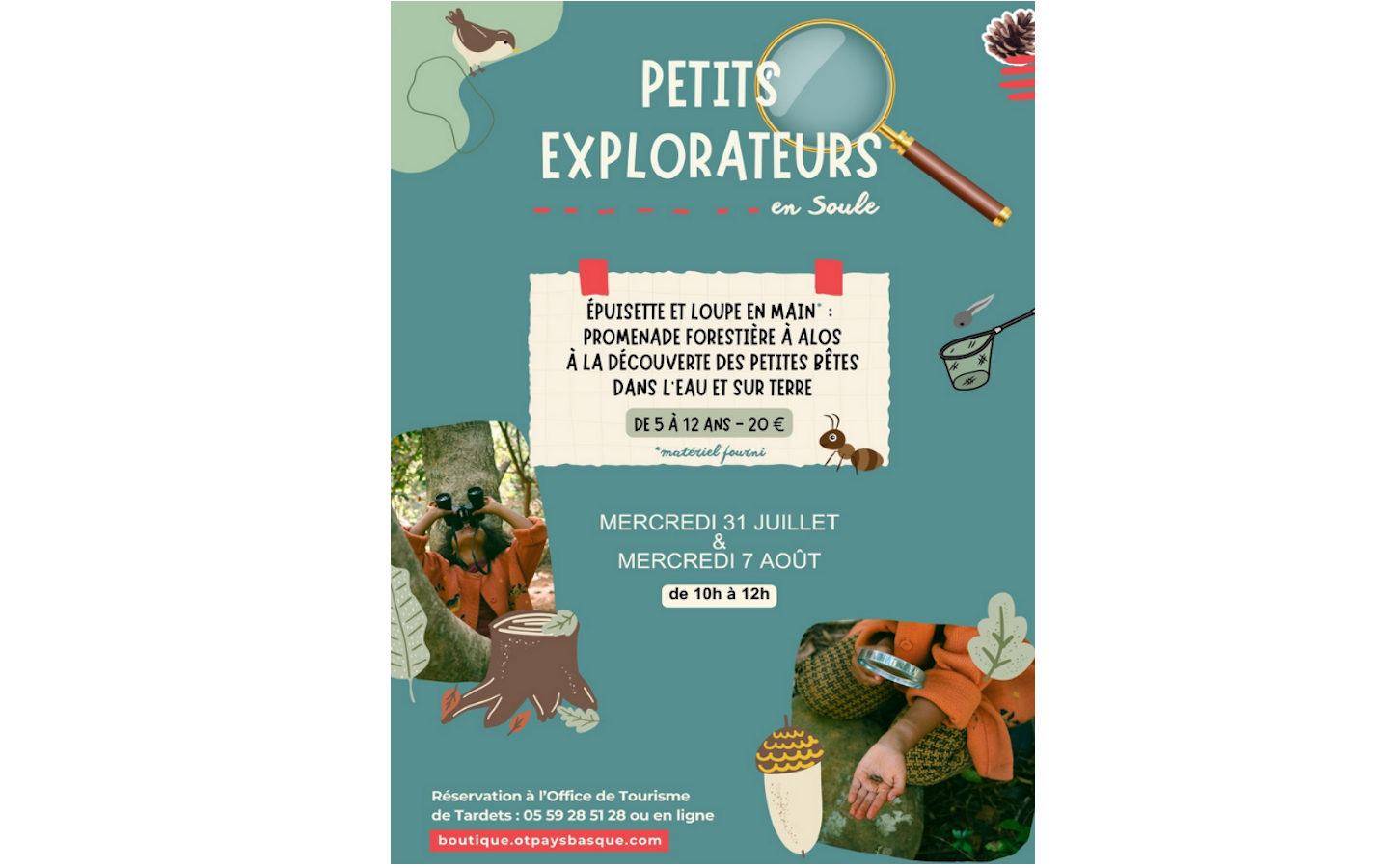 Les "petits explorateurs" sont de sortie