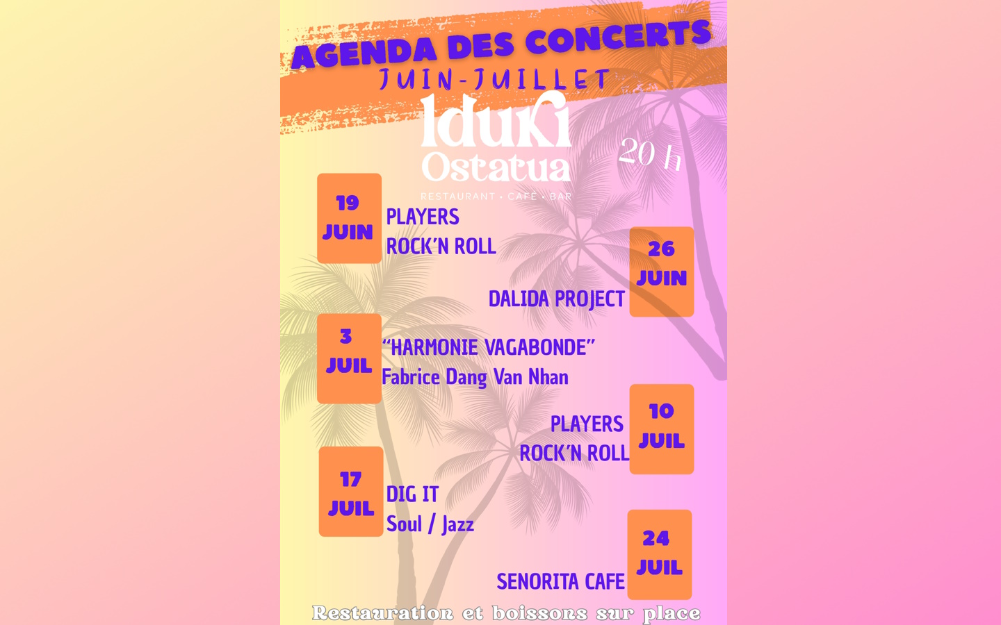 "Harmonie vagabonde" en concert