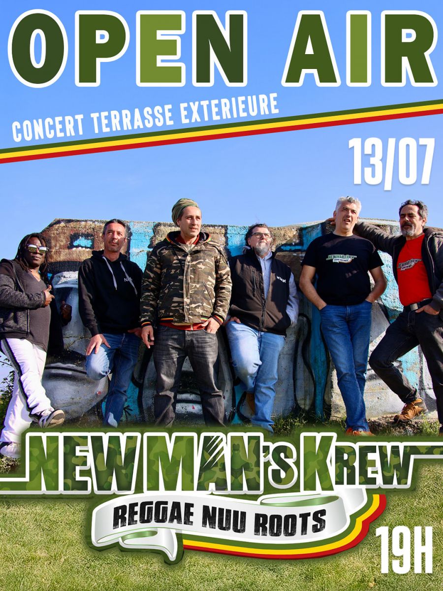 NEW MAN'S KREW - REGGAE LIVE @ APÉROCK CAFÉ -  ...